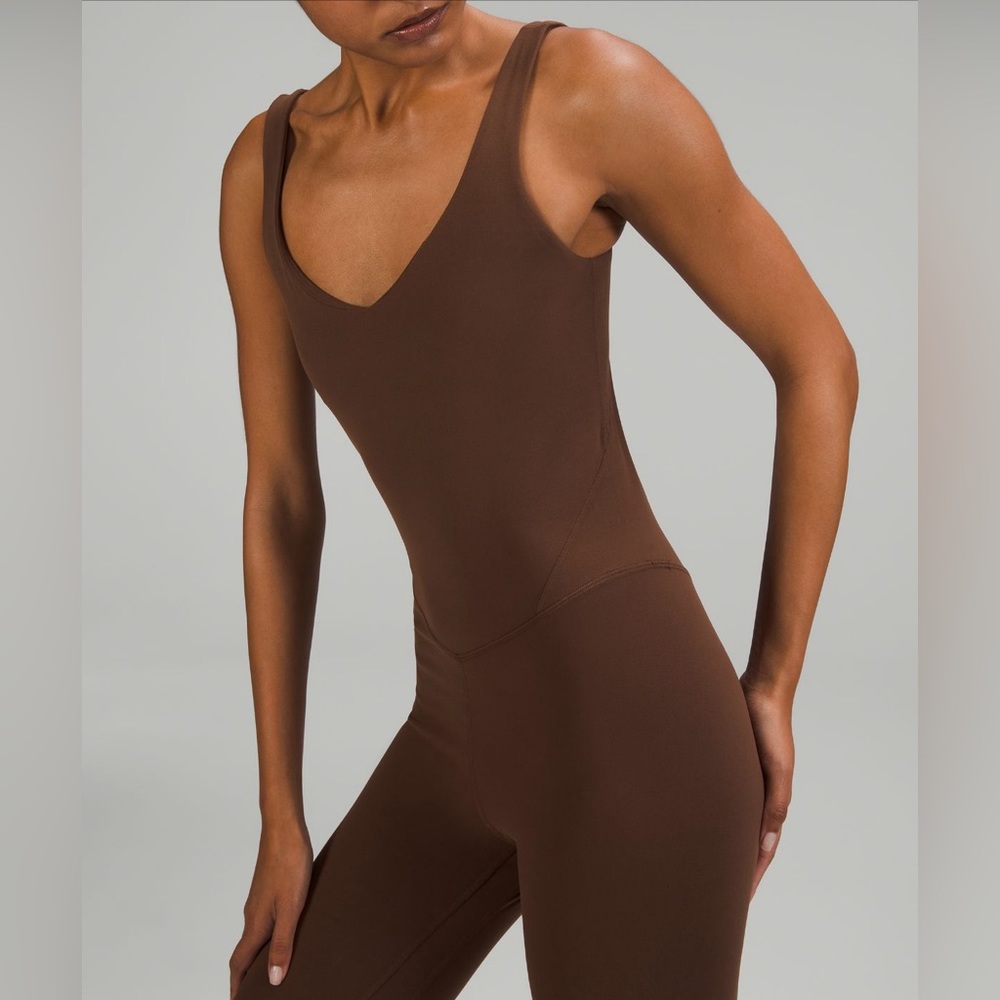 Lululemon Align Brown Sleeveless Jumpsuit